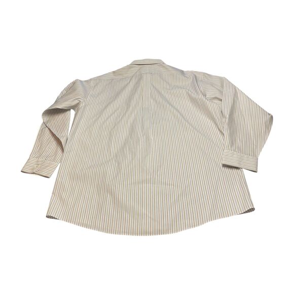 Roundtree & Yorke Gold Label Dress Shirt Men 16.5 Multicolor Striped 100% Cotton - Picture 2 of 8